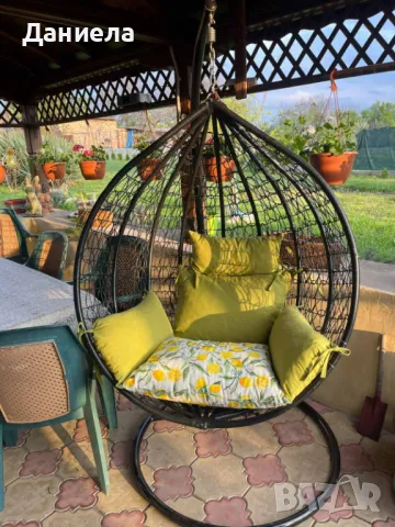 Възглавница за градинска люлка /седалка, снимка 11 - Възглавници - 39467032