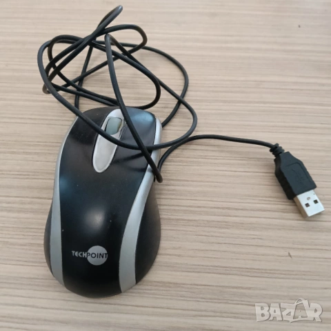 Мишка за компютър с кабел завършваш с USB, снимка 2 - Клавиатури и мишки - 53852174
