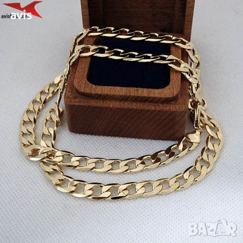 Синджир с 14К златно покритие 254583