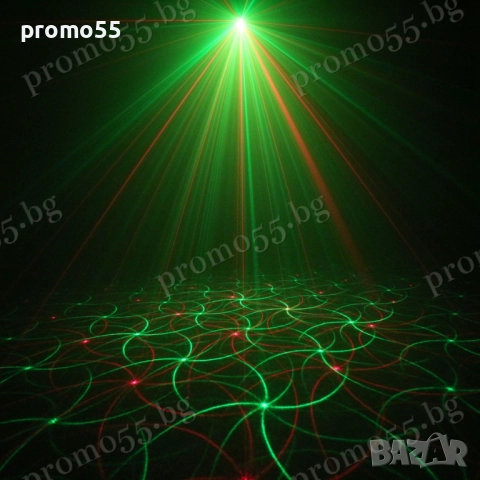 Мини Диско Парти Лазерен Проектор Свелинни Ефекти в такт с Музиката, снимка 2 - Други - 52596350