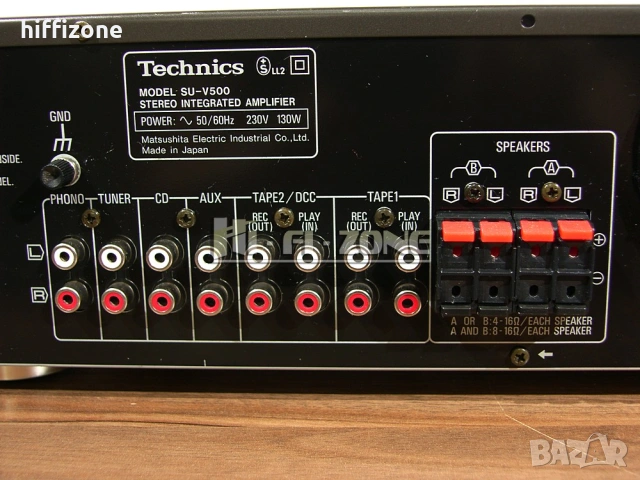 Усилвател    Technics su-v500 /1, снимка 7 - Ресийвъри, усилватели, смесителни пултове - 53694369