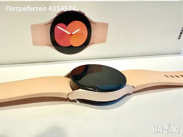 СМАРТ ЧАСОВНИК SAMSUNG GALAXY WATCH 5 40MM R900 PINK GOLD, снимка 5 - Друга електроника - 48637249