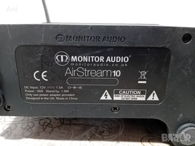 Радио - Monitor Audio Airstream 10, снимка 4 - Други - 45991373