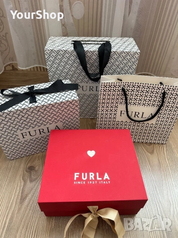 Маркови подаръчни хартиени торбички, кутии Pinko, Furla, Coach 100% оригинал, снимка 4 - Подаръци за жени - 54241707