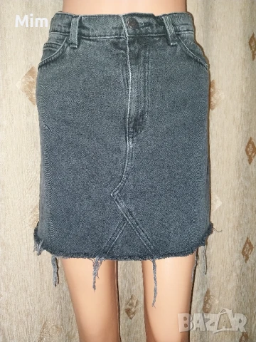 S/M Къси дънкови поли различни модели , снимка 6 - Поли - 50833129