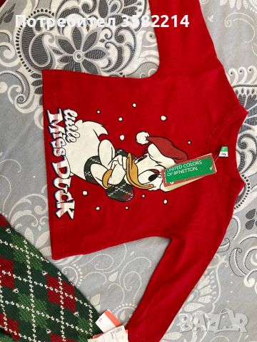 Нова пижама Disney UC Benetton, снимка 2 - Бебешки пижами - 46724895