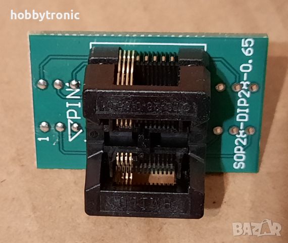 SSOP8 - ZIF адаптер за програматор , снимка 2 - Друга електроника - 45293614