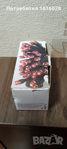 Герлянд със червени лампички със соларен панел., снимка 11 - Соларни лампи - 54185492