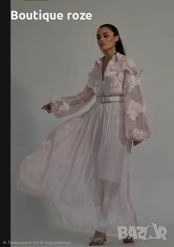 елегантна рокля , снимка 2 - Рокли - 54002893