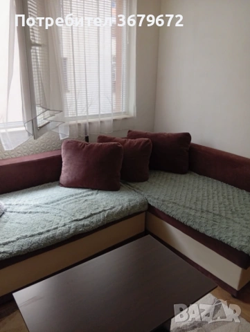 Продавам запазен разтегателен ъглов диван 150E, снимка 3 - Дивани и мека мебел - 54086050