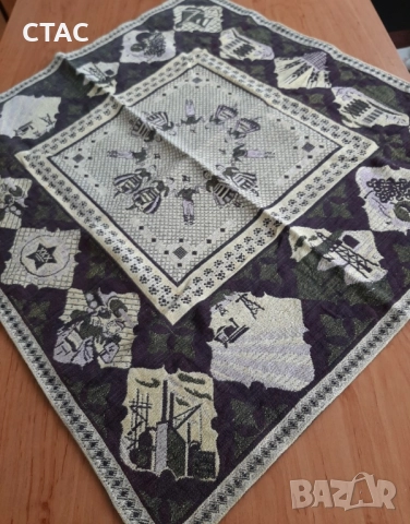 Нови,декоративни възглавнички с автентична украса и нова торбичка, снимка 10 - Декорация за дома - 51386098