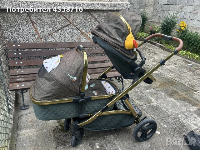 Бебешка количка за породени или близнаци, снимка 1