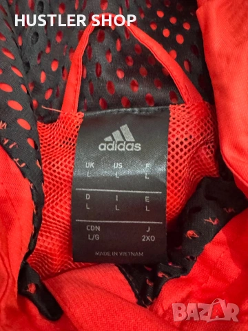 Мъжки анорак ADIDAS. Размер L, снимка 7 - Спортни дрехи, екипи - 53955410