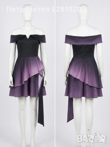 ЛУКСОЗНИ & ПАРТИ РОКЛИ - Омбре, Брокат и Пайети (Разпродажба!), снимка 2 - Рокли - 54212419