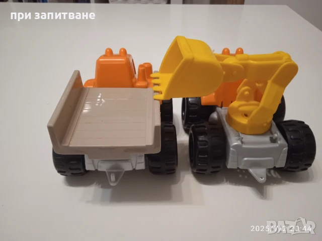  2 бр. камиончета, големи пластмасови, made in France, снимка 10 - Коли, камиони, мотори, писти - 50886042