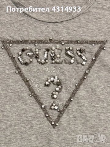 Маркова тениска Guess, снимка 3 - Тениски - 48691721