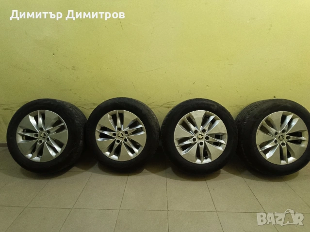 Джанти с гуми за skoda octavia IV 205 /60 /16 
