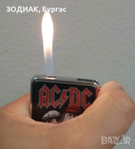 Газова Запалка AC/DC, снимка 2 - Запалки - 28273759