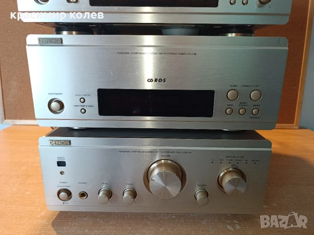 аудио сет на "DENON F-88", снимка 5 - Ресийвъри, усилватели, смесителни пултове - 51381157