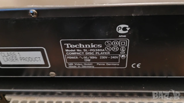 Technics SL-PG380A, снимка 7 - Други - 53478056