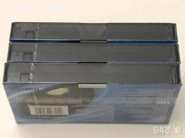 Чисто нови видеокасети Maxell 180 min., снимка 3 - Други жанрове - 52643678