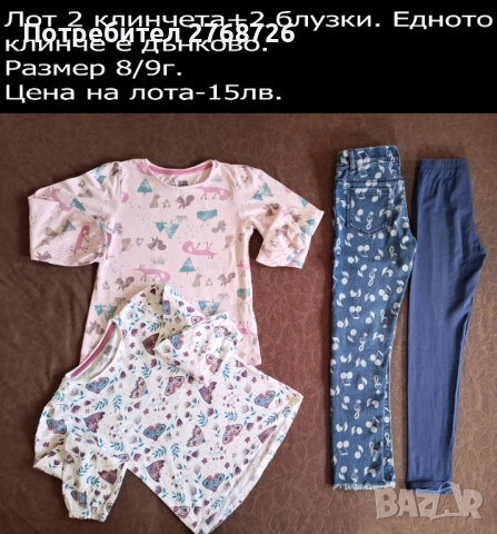 УПОТРЕБЯВАНИ ДРЕХИ ЗА МОМИЧЕНЦЕ-част 4