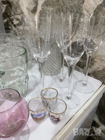 Лот стъклария, снимка 2 - Чаши - 51206345