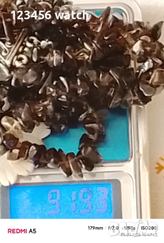 Стар красиво колие от естествен камък, снимка 6 - Антикварни и старинни предмети - 53754316