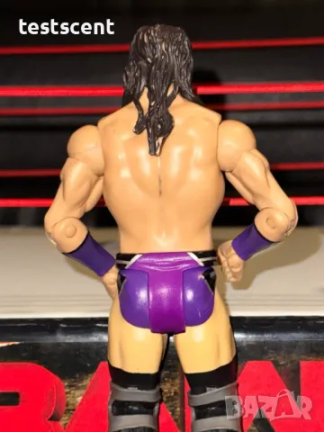 Екшън фигура WWE Neville Pac Невил Пак Mattel Basic figure wrestling играчка , снимка 11 - Колекции - 48398347