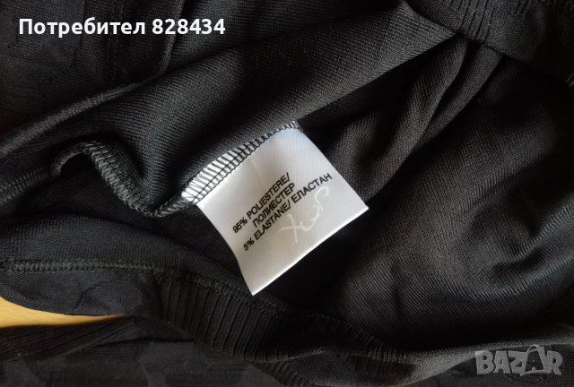 Черно релефно поло Corso Italia, снимка 6 - Блузи с дълъг ръкав и пуловери - 44956083