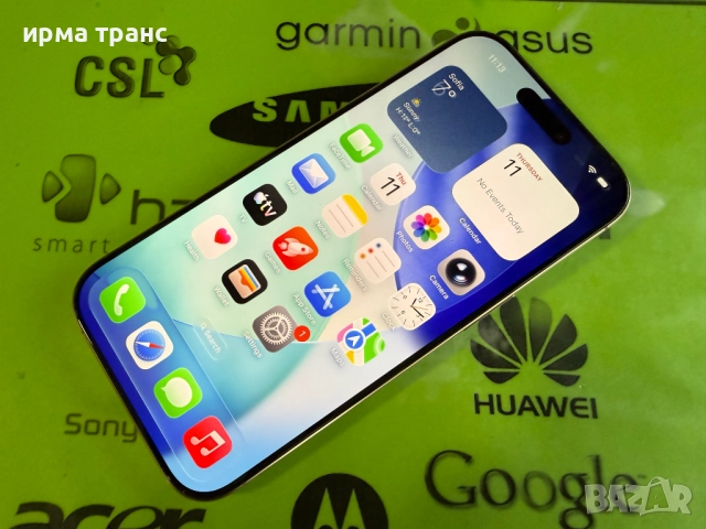 iPhone 16 Pro 256gb desert 100% батерия.Гаранция, снимка 2 - Apple iPhone - 52732557