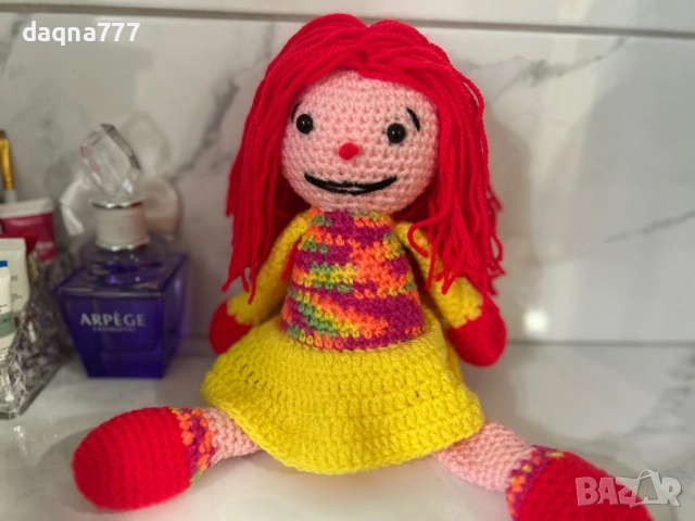 Плетена кукла Германия, снимка 4 - Кукли - 52256444
