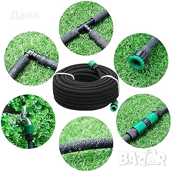 Градински маркуч за капково напояване 30м Yaheetech, снимка 2 - Напояване - 52214000