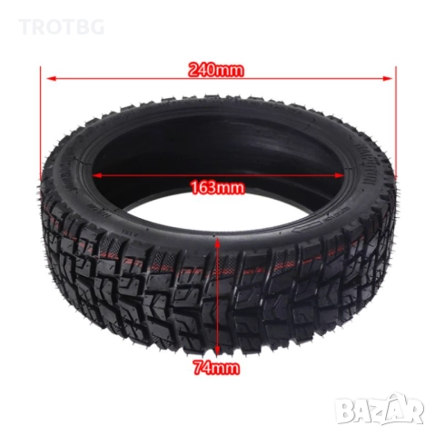Безкамерна Off-Road гума 10×2.75-6.5 Xuancheng за KuKirin G2 / G3, Speedway 5 и Dualtron 3, снимка 2 - Други спортове - 52578154