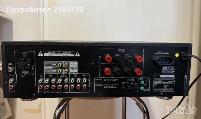 Ресийвър Kenwood KR-V6020, снимка 7 - Ресийвъри, усилватели, смесителни пултове - 49539630