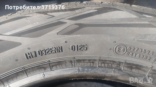Нови гуми 215/55/17 Continental EcoContact 6 2 броя , снимка 4 - Гуми и джанти - 52818363