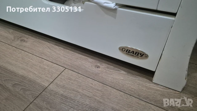  Бебешко легло O'baby , снимка 5 - Мебели за детската стая - 51368495