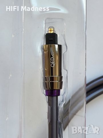 QED Performance Graphite Digital Optical Toslink Interconnect Cable, снимка 6 - Ресийвъри, усилватели, смесителни пултове - 46447580