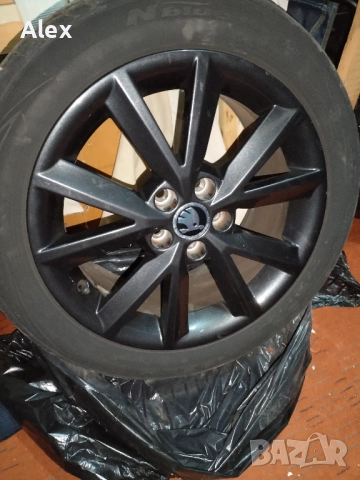 Джанти 16" Skoda Fabia, Rapid Джанти 5 100 16" Skoda Fabia, Rapid, снимка 2 - Гуми и джанти - 52887524