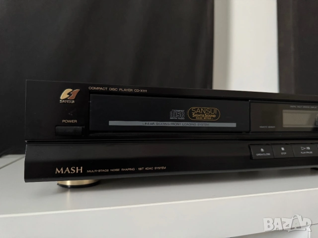 SANSUI CD-X111 MASH cd player компакт диск плеър, снимка 2 - Аудиосистеми - 54181192