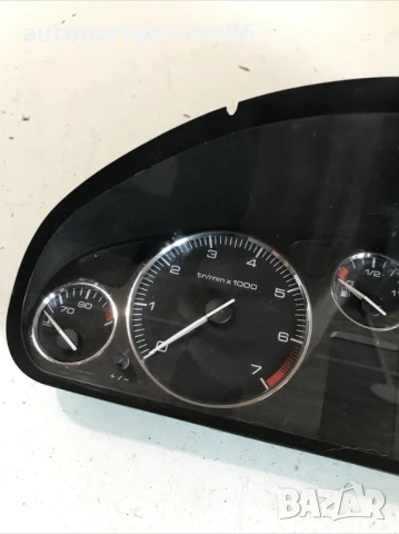 Скоростомер и тахометър LHD за Peugeot 407 1.6 HDI Комби (2005) 9646282680, снимка 2 - Части - 53734794