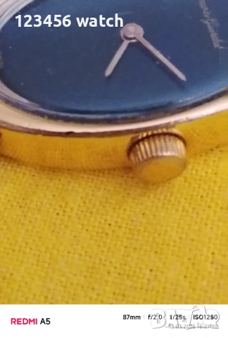 Красив позлатан часовник mauris guerdat, снимка 4 - Антикварни и старинни предмети - 53827803