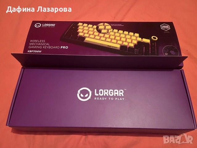 Клавиатура lorgar, снимка 4 - Клавиатури и мишки - 54271192