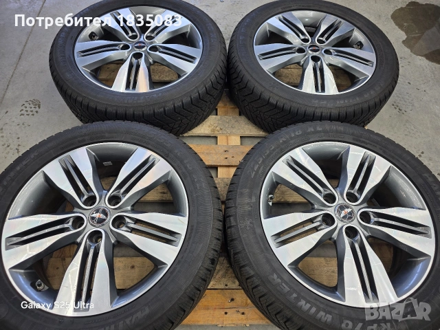 Лети джанти 18ки 5х114.3 Hyundai, Kia + зимни гуми 225/55/18 Platin, снимка 3 - Гуми и джанти - 53342254