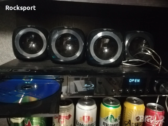 LG BLU-RAY Home Cinema, снимка 4 - Плейъри, домашно кино, прожектори - 53656847