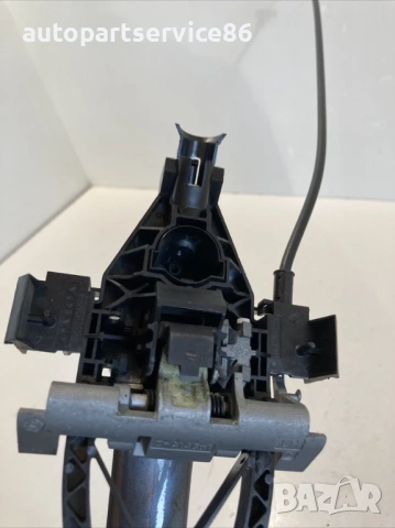 Предна лява външна дръжка сив за Volvo C30 1.6 TDI 109HP (2012) , снимка 2 - Части - 54111797