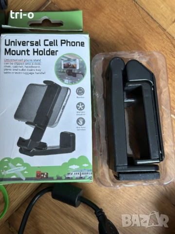 Лот колонка, слушалки, камера и поставка за телефон, снимка 4 - Други - 52179312