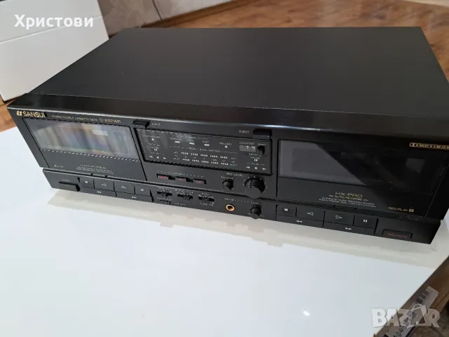 Уникален Двукасетъчен дек SANSUI D-X 117 WR, снимка 2 - Декове - 48783706