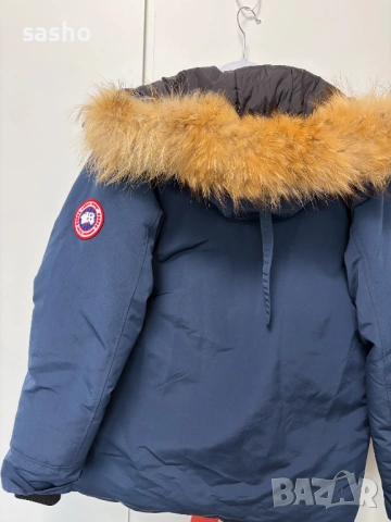 Мъжка парка Canada Goose Langford – Тъмносиня (Navy), XL, снимка 7 - Якета - 53610672