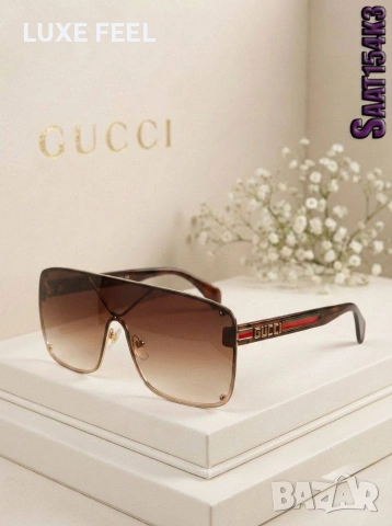 GUCCI 💎 Дамски Слънчеви Очила , снимка 3 - Слънчеви и диоптрични очила - 53729815